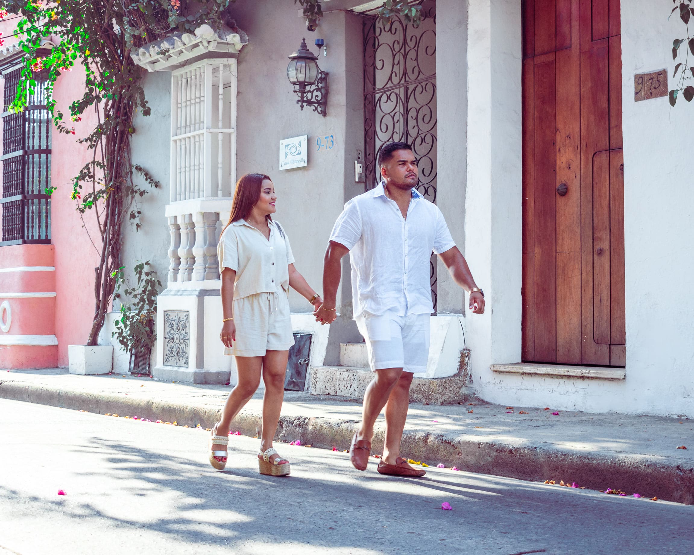 Foto de pareja en Cartagena 1